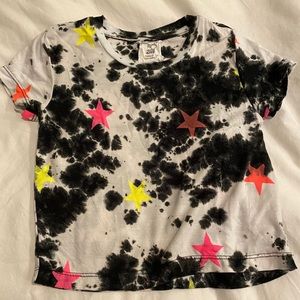 Tie dye star tee